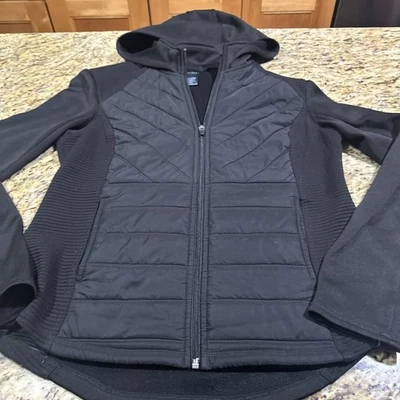 Tek Gear смешанных медиа куртка черный женщин большой хорошее состояние Cpix - Изображение 1 из 4