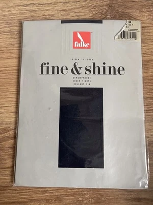 Falke Seidenglatt Fine & Shine Strumpfhose 15 Den  Größe 42 - 44  Farbe: Marine - Bild 1 von 3