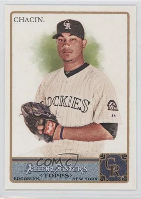 2011 Topps Allen & Ginter's Factory Set Glossy /999 Jhoulys Chacin #4 - Image 1 of 2