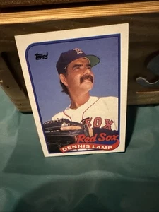1989 Topps - Dennis Lamp #188 Boston Red Sox - Picture 1 of 2