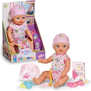 BABY born Lena, Little Baby Girl, 36cm, Babypuppe mit 7 Funktionen, Soft Touch - Bild 1 von 3