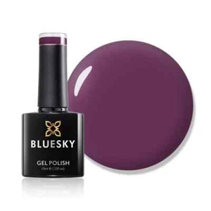 Bluesky Gel Polish - MAHOGANY - FW07 Purple Soak Off UV LED Nail Varnish - Picture 1 of 2
