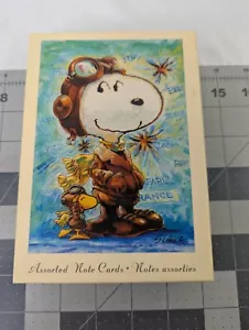 Hallmark Peanuts Snoopy 12 Notizkarten Lot Umschläge - Bild 1 von 4