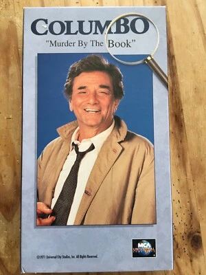 COLUMBO MURDER BY THE BOOK VHS TAPE 1993 MCA UNIVERSAL HOME VIDEO - Image 1 of 4