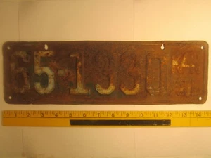 LICENSE PLATE Car Tag 1931 KANSAS 65-1330 [Z282A] - Picture 1 of 1