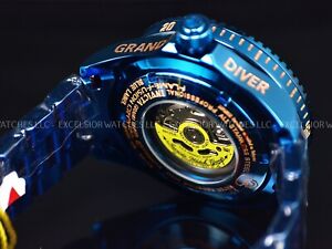 Invicta Men's 47mm GRAND DIVER Gen II Automatic BLUE LABEL Stainless Steel Watch