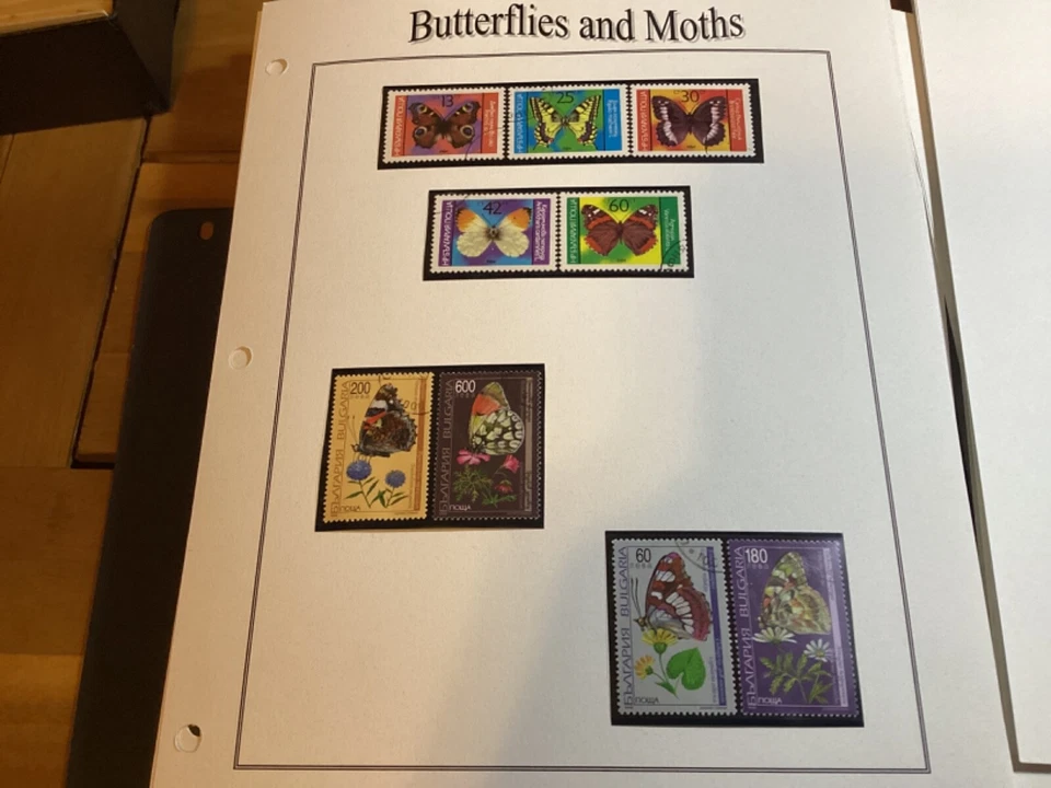 Juegos de mariposas ICOLLECTZONE Bulgaria (A700-18) Foto 1 de 3