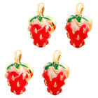 2 Pairs Trendy Earrings for Strawberry Stylish Spiral