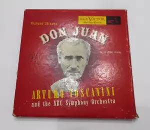 Vintage 45 RPM Box Set - Arturo Toscanini And NBC Symphony Orchestra Don Juan - Picture 1 of 9
