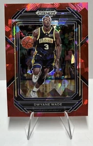 Dwyane Wade 2023-24 Panini Prizm Draft Picks Red Ice Prizm CARD#99 - Picture 1 of 2