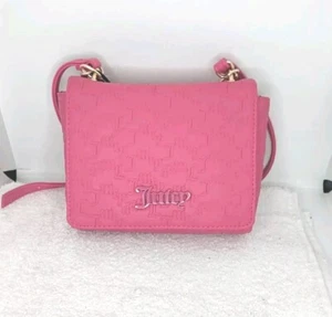 Juicy Couture Can’t Tame Her Crossbody - Embossed Pink Flash Neu mit Etikett  - Bild 1 von 8