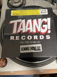 TAANG RECORDS FIRST 10 SINGLES 7" BOX SET RECORD STORE DAY kbd ssd dys Slapshot - Picture 1 of 2