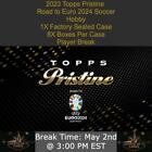 Roy Keane 2023 Topps Pristine UEFA EURO 2024 1X Case Player Break #1