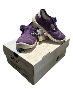 Naturino Kids Viola Ostuni Canvas Sprint Shoe Hook & Loop Size 5(US) 21 (EU)NIB - Picture 1 of 11