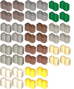 Falta ladrillo Lego 30136 x 4 ladrillos 1 x 2 troncos por favor selecciona el color en el menú desplegable - Imagen 1 de 21