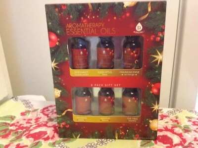 Essential Oil Set of 6 packed gift set Pursonic Aromatherapy 14.8ml X 6 - Image 1 of 2