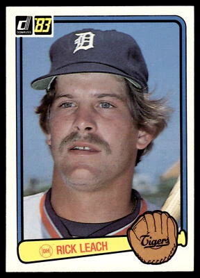 1983 Donruss #81 Rick Leach - Image 1 of 2