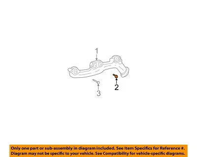 Dodge CHRYSLER OEM 02-03 Ram 1500 5.9L-V8 Exhaust Manifold-Manifold Stud 6034643 - Image 1 of 2