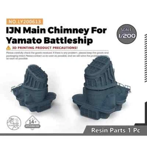 LY200613 1/200 Upgrade Parts IJN Ship's Boat For Yamato Battleship Main Chimney - Picture 1 of 5