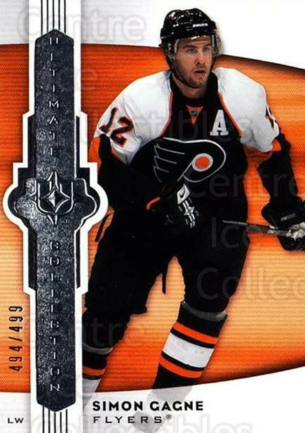 2007-08 UD Ultimate Collection #21 Simon Gagne - Image 1 of 1