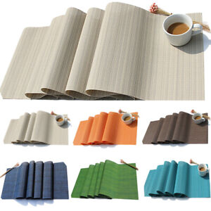 Placemat Heat Insulation Non-Slip Pads Table Runner Tablecloth Hotel Table Decor