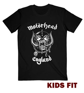 Motorhead Kinder T-Shirt offiziell Merch Kinder Rock T-Shirts Motorhead Kleinkind T-Shirts - Bild 1 von 2