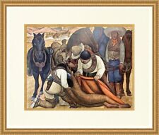 Diego Rivera The Liberation of the Peon Museum Print Newly Custom Framed