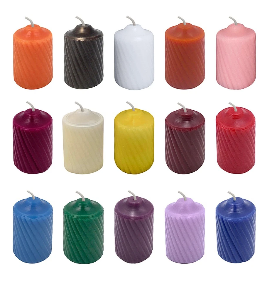 15 Hour Scented Votive Candles 20 Candles Per Box Textured Finish - Image 1 of 1