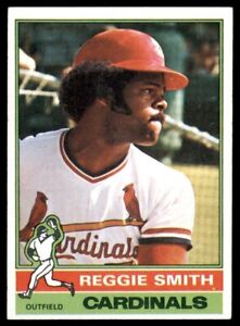 1976 Topps #215 Reggie Smith Cardinals EX-EXMINT *408