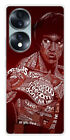 Printed silicone case compatible with Huawei Honor 70 Bruce lee