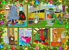 MID Century Christmas 1000 Piece Jigsaw Puzzle - Give The Gift of Warm Memori...