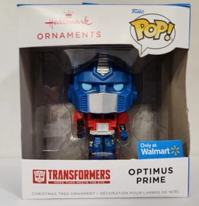 Transformers OPTIMUS PRIME Funko POP Hallmark Ornament 2022 Walmart Exc - Picture 1 of 4
