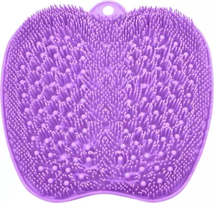 BESKAR XL Large Foot Scrubber Mat for Use in Shower - Shower Foot Cleaner to Eli - Picture 1 of 12