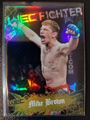Mike Brown #143 2010 UFC Main Event Thick Gold Parallel - Image 1 of 2