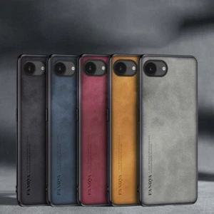 Custodia per iPhone 16e pelle PU ultra resistente agli urti robusta protezione schermo - Foto 1 di 13