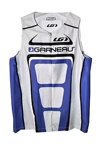Nuevo para mujer M Louis Garneau Delfino Racer tri top triatlón bicicleta de natación correr - Imagen 1 de 3