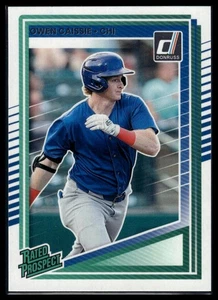 2025 Donruss Owen Caissie Chicago Cubs #186 - Picture 1 of 2