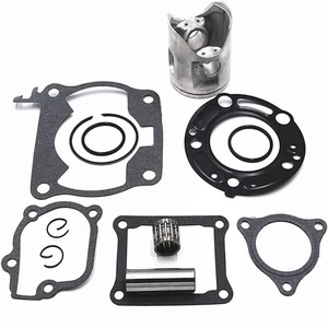 Top End Piston Gasket Kit w/ Pin Bearing For Honda CR-125 CR125R 2000 2001 2002 - Picture 1 of 5