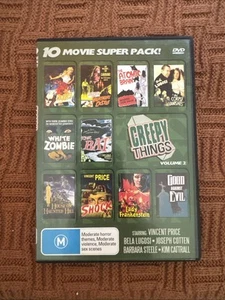 Creepy Things 10 Great Scary Movies Dvd Region 0 Film Boxset - Picture 1 of 2