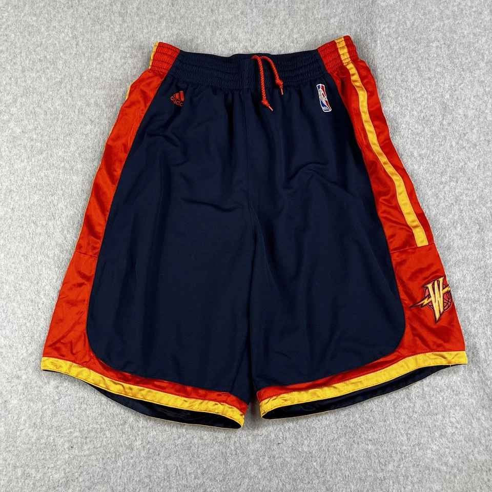 Shorts Swingman We Believe Masculino Vintage Adidas Golden State Warriors Grande - Imagem 1 de 4