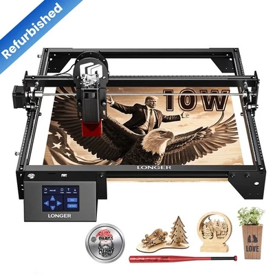 🔥 10W Laser Engraver Cutter Engraving Cutting Machine DIY CNC Tools Refurbished - Image 1 of 4