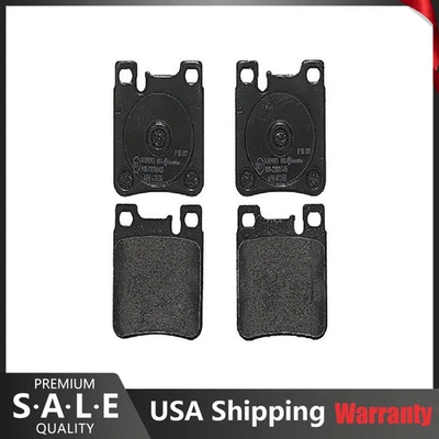 Juego de pastillas de freno traseras bajas metálicas Brembo OE para Mercedes-Benz W140 W202 W210 W220 Foto 1 de 4