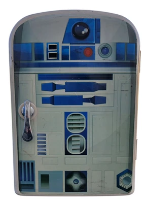 Star Wars R2-D2 Mini Fridge & Heater Cooler with Handle 12V DC 110V - Image 1 of 4