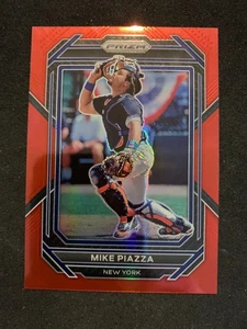2023 Panini Prizm Mike Piazza #91 Red 033/199 - Please Read - Picture 1 of 2
