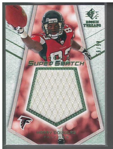 B4363- 2008 SP Threads Rookie Super Swatch Green #RSSHD Harry Douglas Jersey/99 - Picture 1 of 2