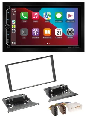 ESX 2DIN DAB USB MP3 Bluetooth Autoradio für Kia Sorento BL 2006-2009 - Bild 1 von 4