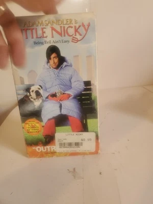 LITTLE NICKY RARE VHS COMEDY Brand New Factory Sealed With Watermark - Image 1 of 4
