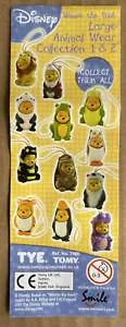CARTINA WINNIE THE POOH LARGE ANIMAL WEAR 1 & 2 COLLECTION TOMY GACHA DISNEY - Foto 1 di 1