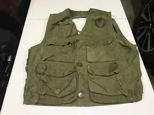 WWII US Army Air Force Pilots Type C-1 Sustenance Survival Vest - Picture 1 of 9