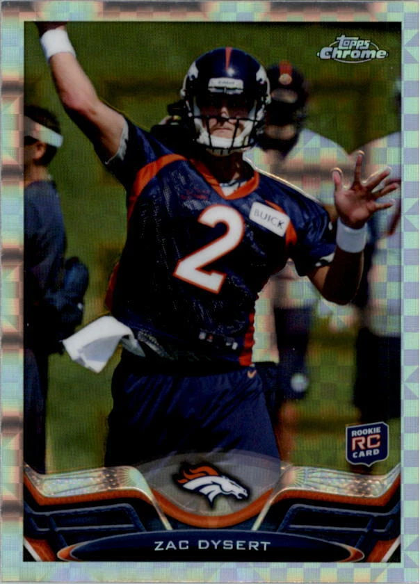 2013 Topps Chrome Xfractors Football Card Pick - Image 1 of 1